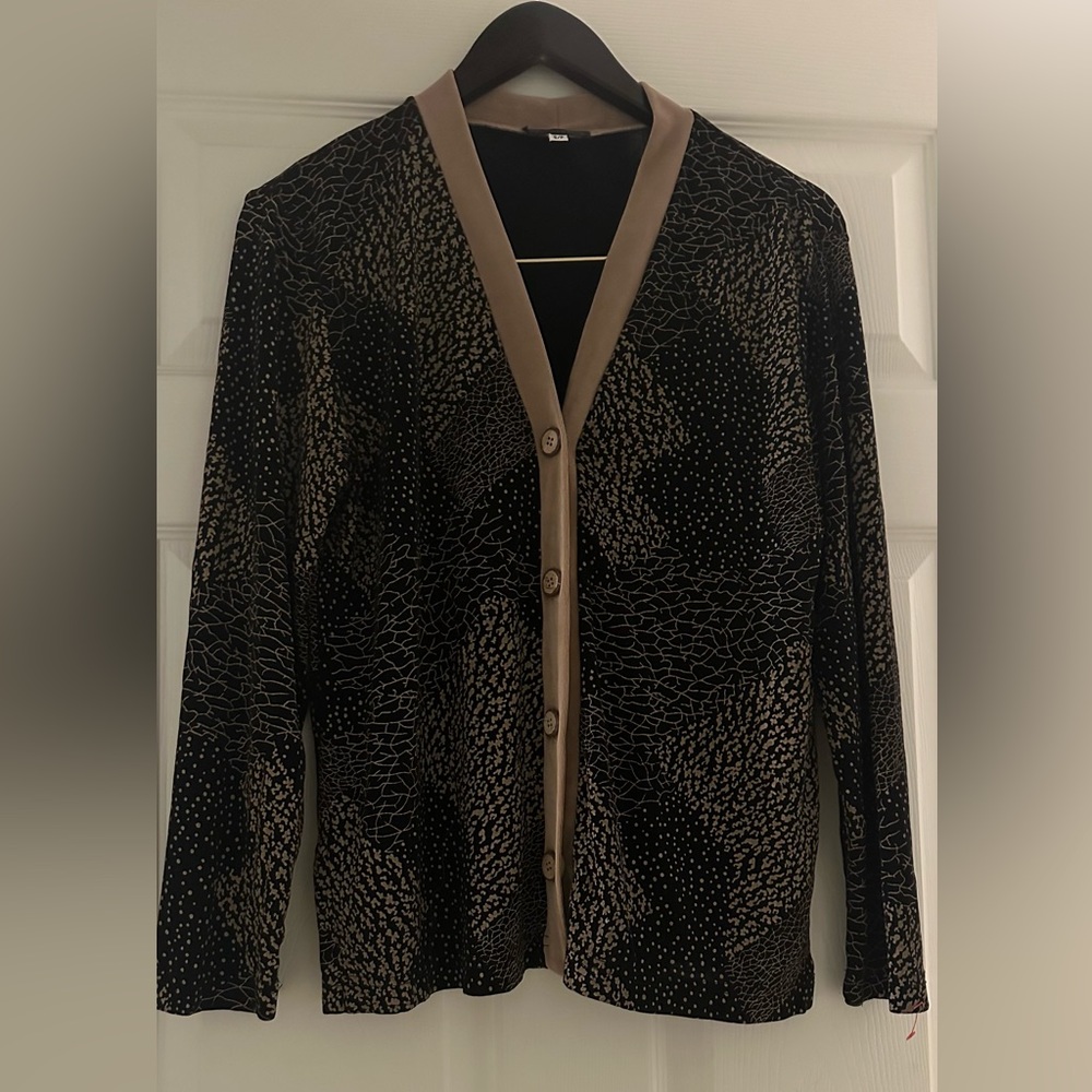 Pretty Printed Cardigan